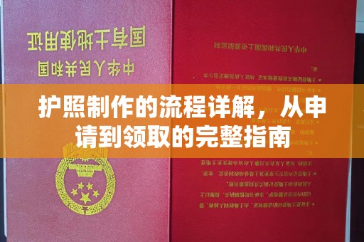 金口河护照制作的流程详解，从申请到领取的完整指南