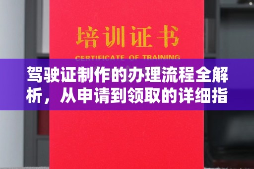 金口河驾驶证制作的办理流程全解析，从申请到领取的详细指南
