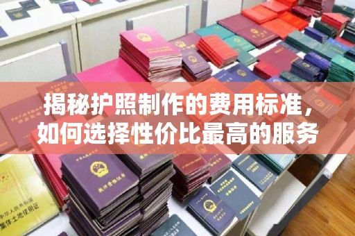 金口河揭秘护照制作的费用标准，如何选择性价比最高的服务？